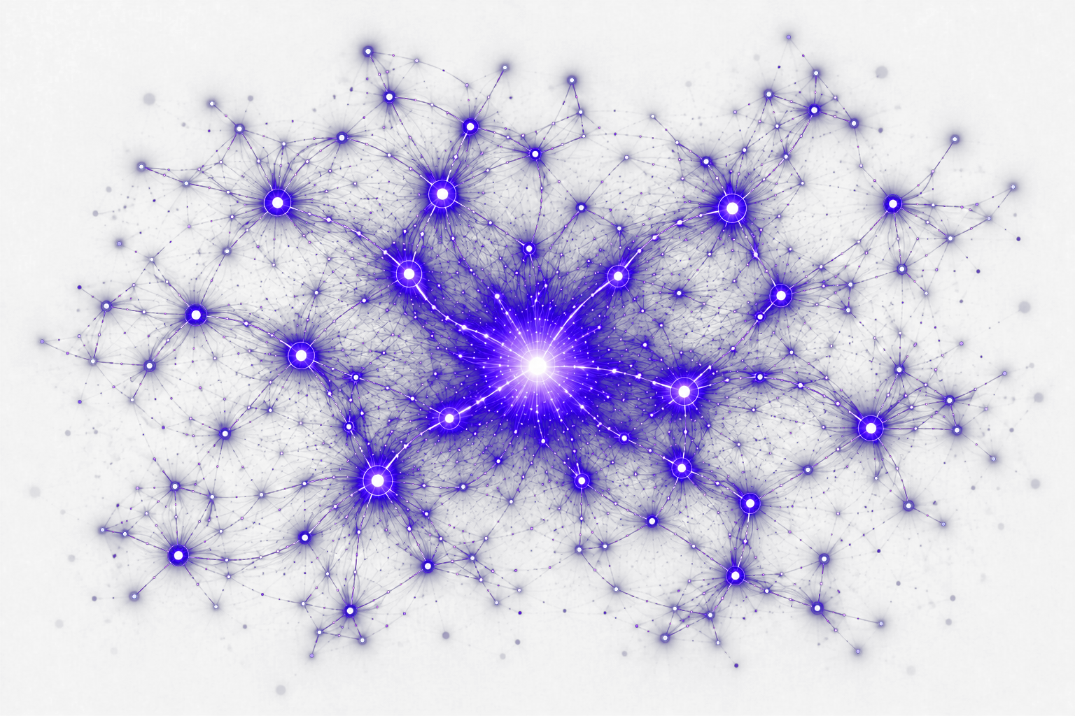 Interconnected business network visualization